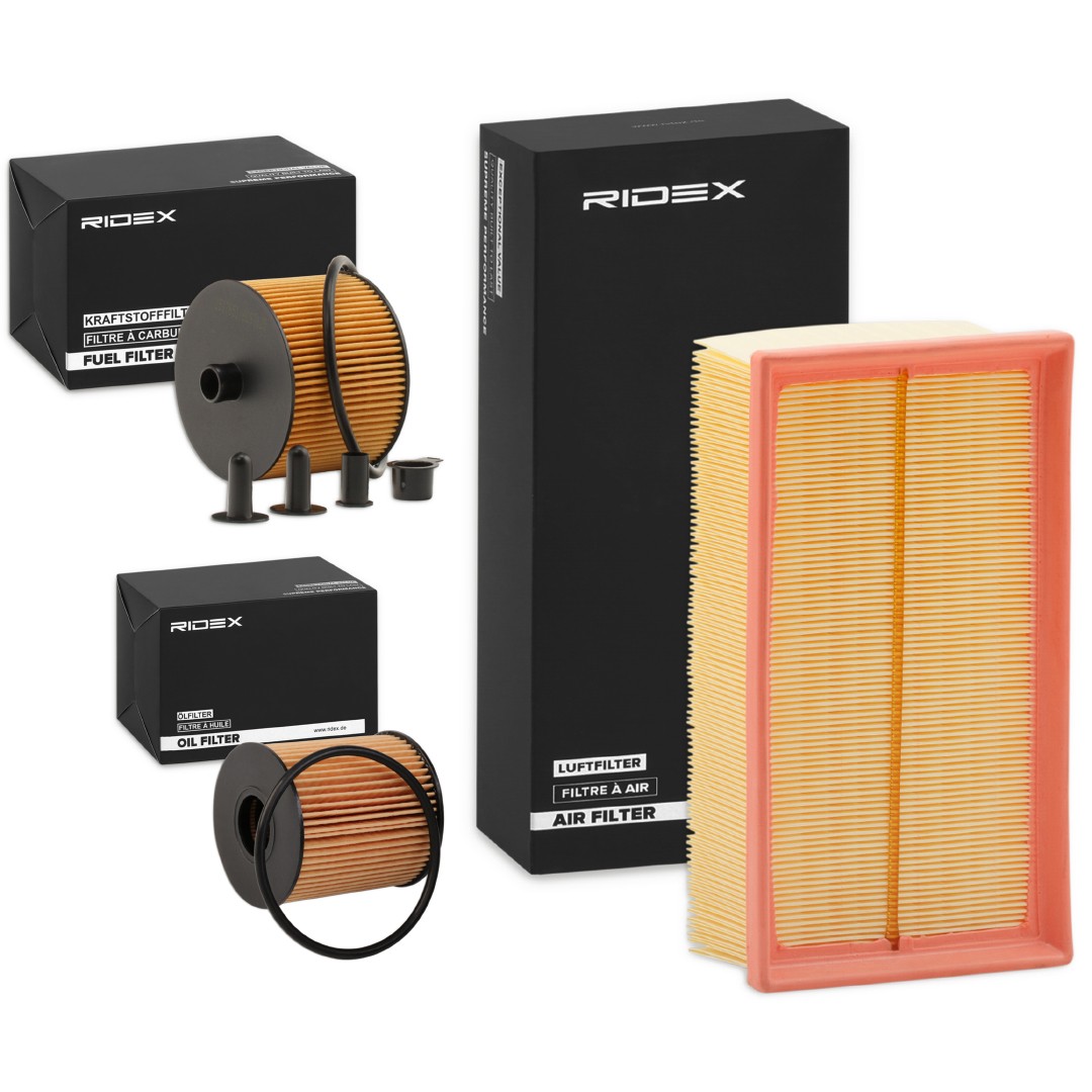 RIDEX 4055F22899: Комплект филтри