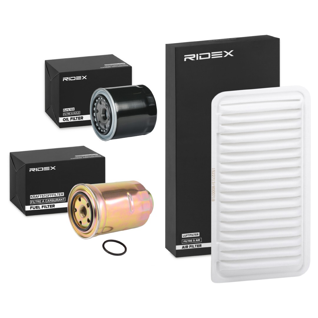 RIDEX 4055F22937: Szűrőkészlet