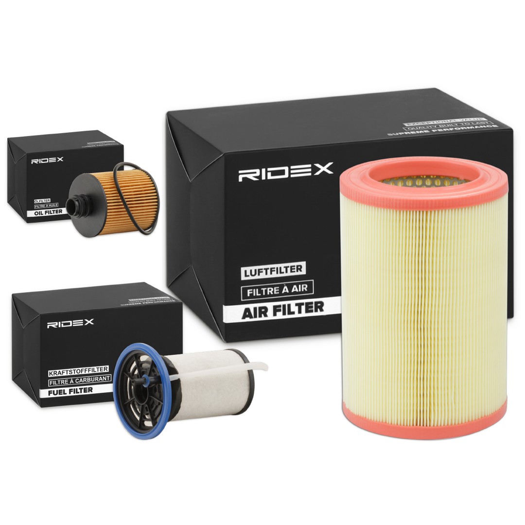 RIDEX 4055F23497: Filter - Sada