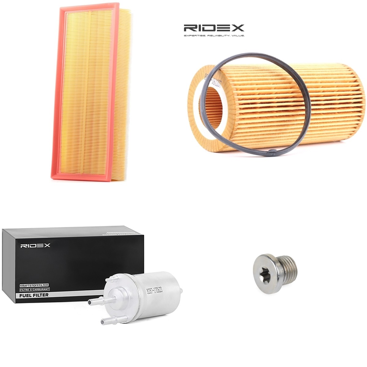 RIDEX 4055F24278: Szűrőkészlet