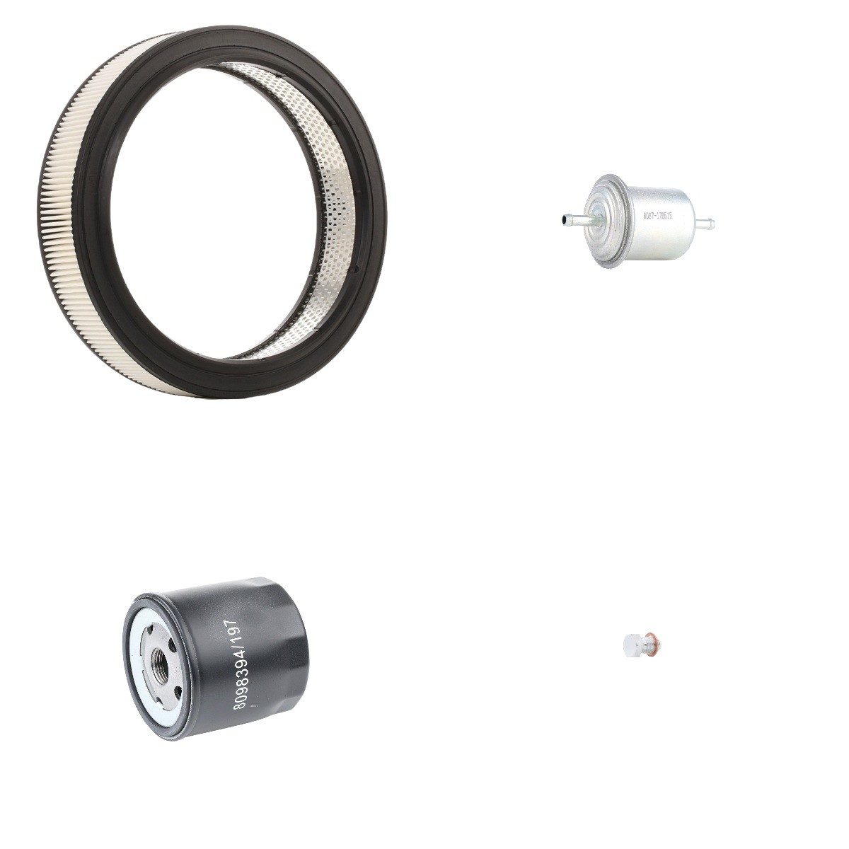 RIDEX 4055F24296: Kit de filtros