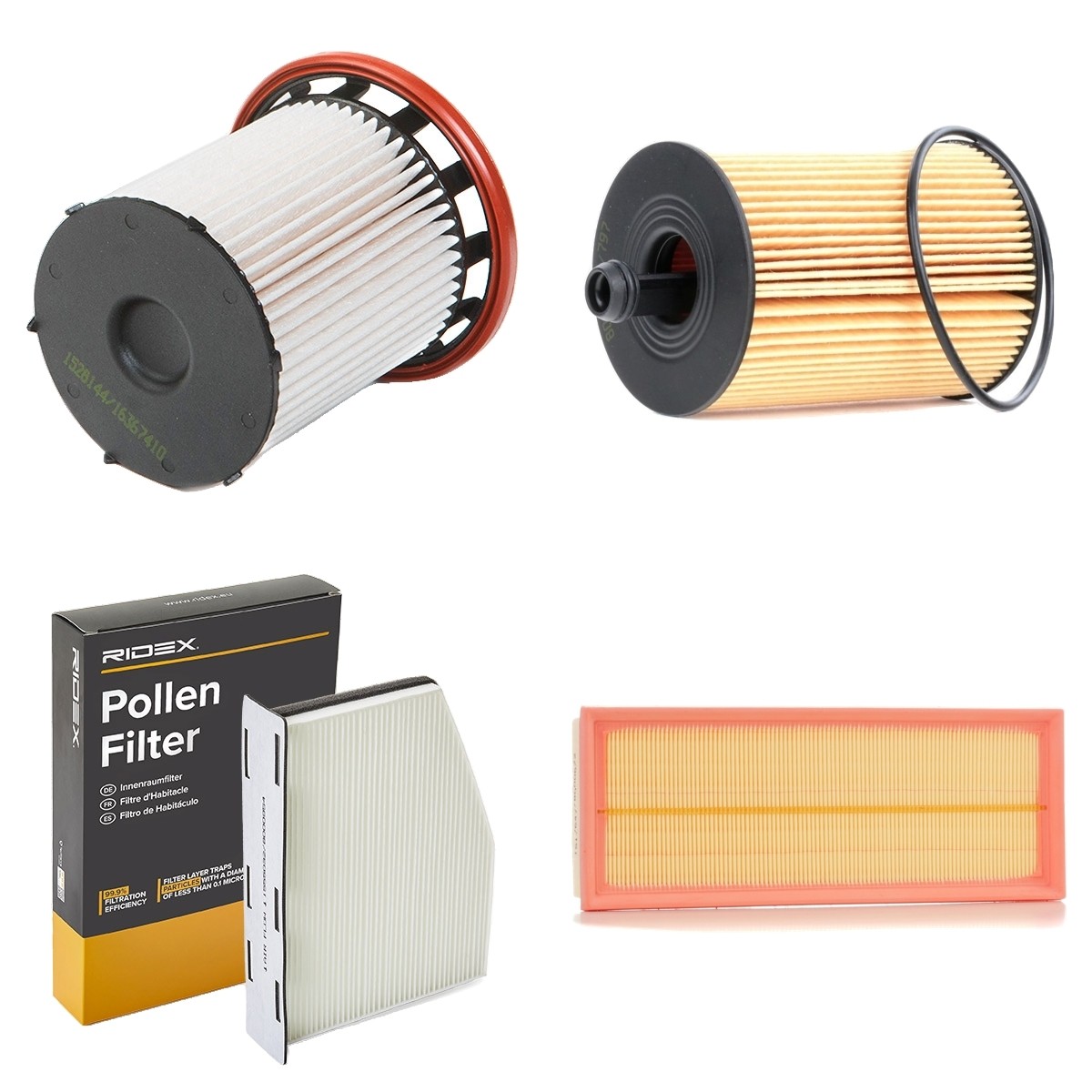 RIDEX 4055F24995: Suodatinsarja