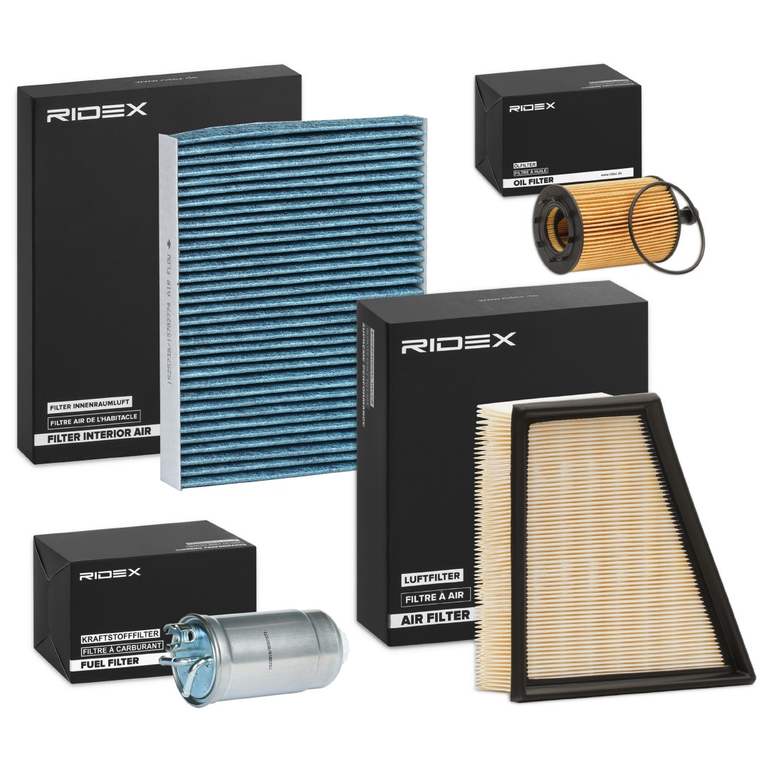 RIDEX 4055F25015: Filter-komplekt