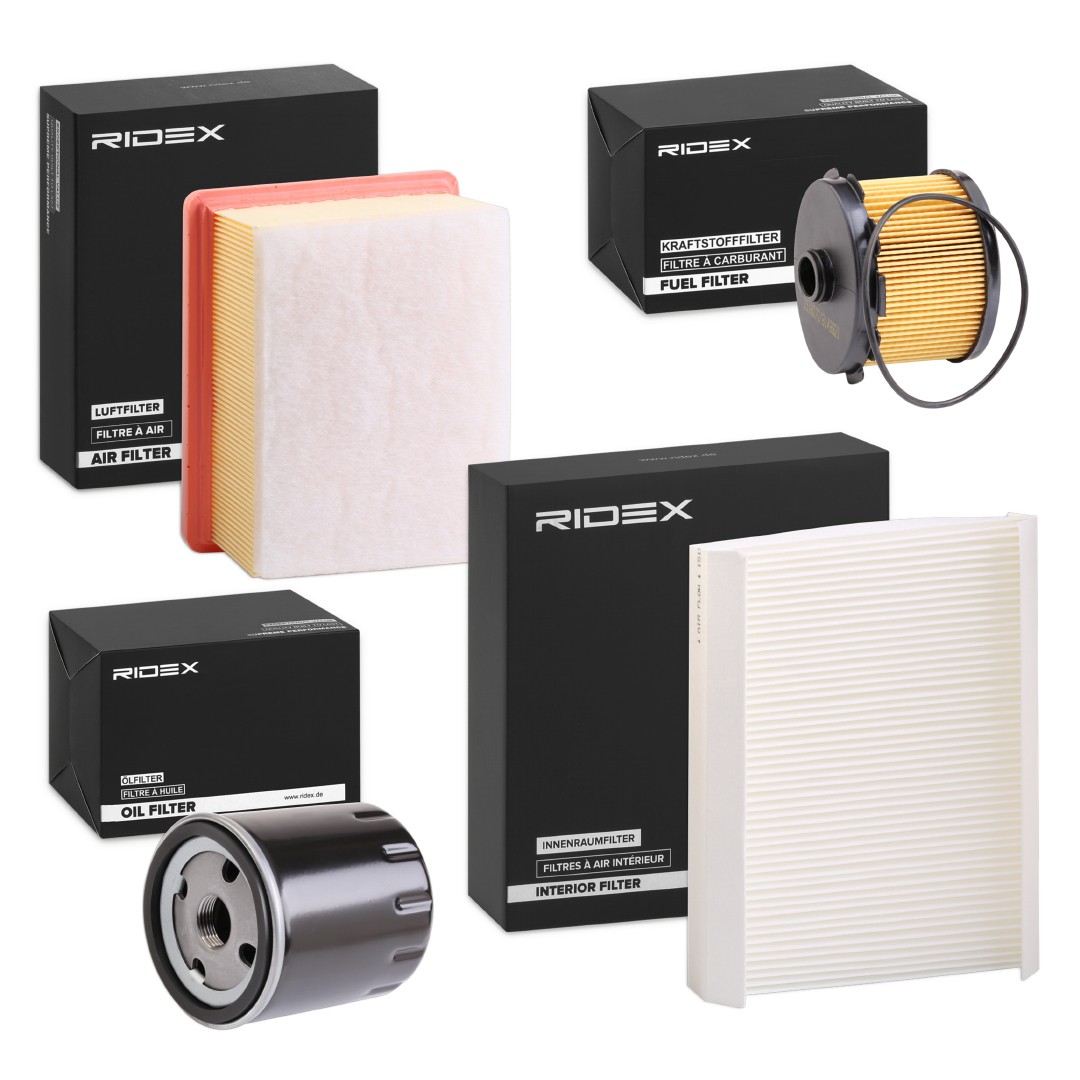 RIDEX 4055F25215: Kit de filtros