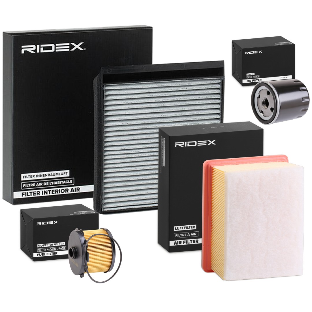 RIDEX 4055F25223: Kit de filtres