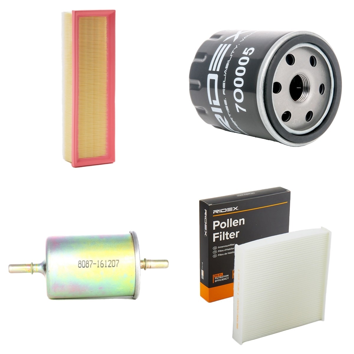 RIDEX 4055F25338: Filterset