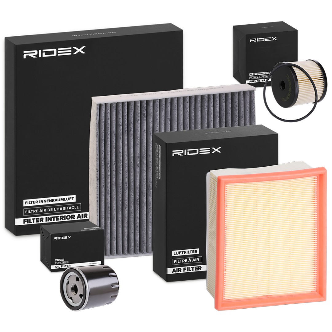 RIDEX 4055F25363: Szűrőkészlet
