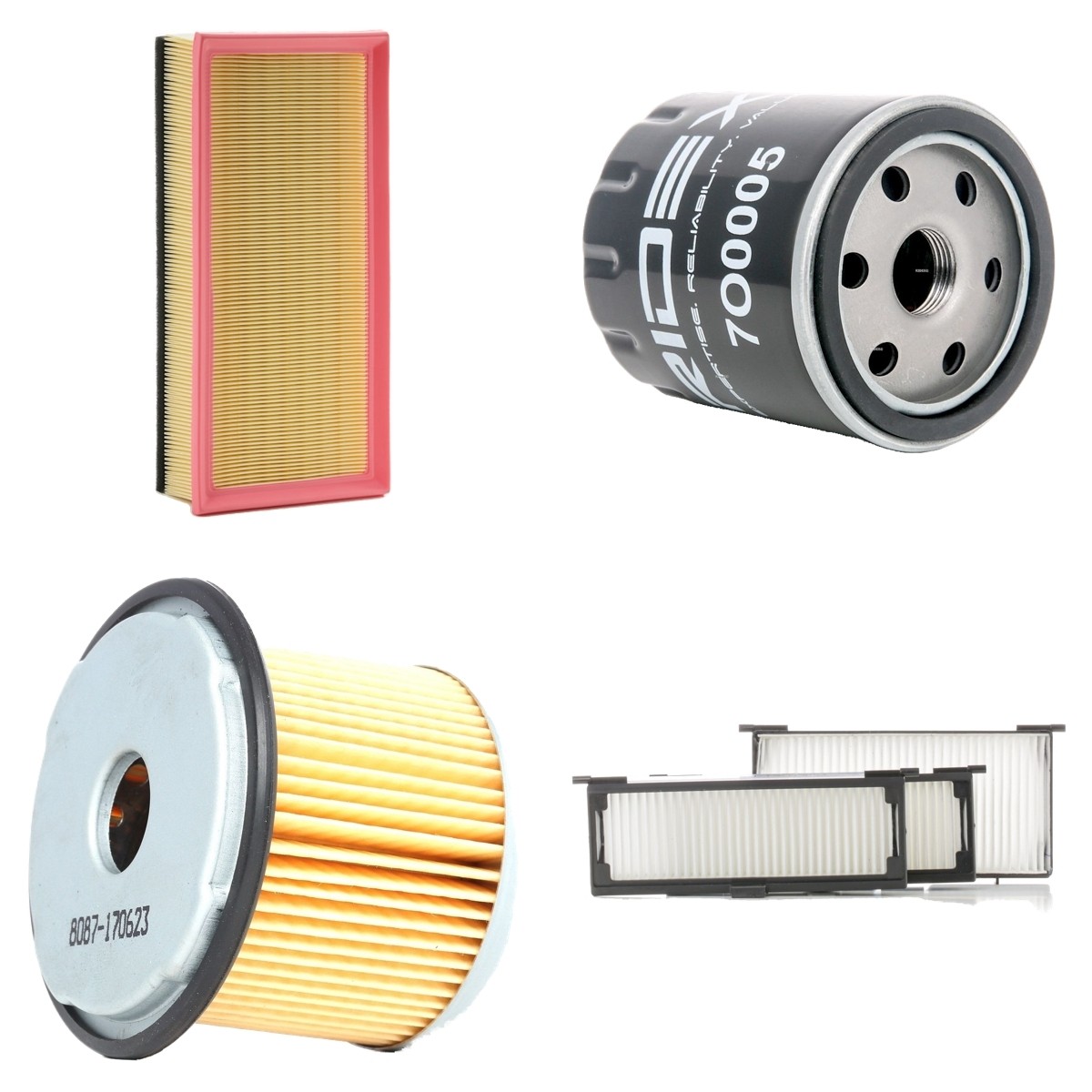 RIDEX 4055F25400: Filterset