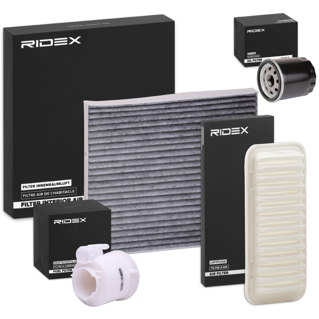 RIDEX 4055F25565: Filtr-sada