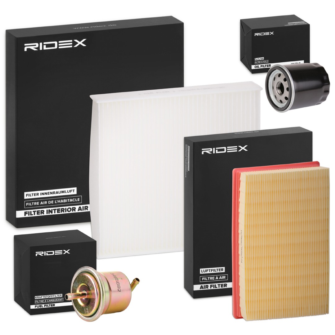 RIDEX 4055F25589: Filtersett