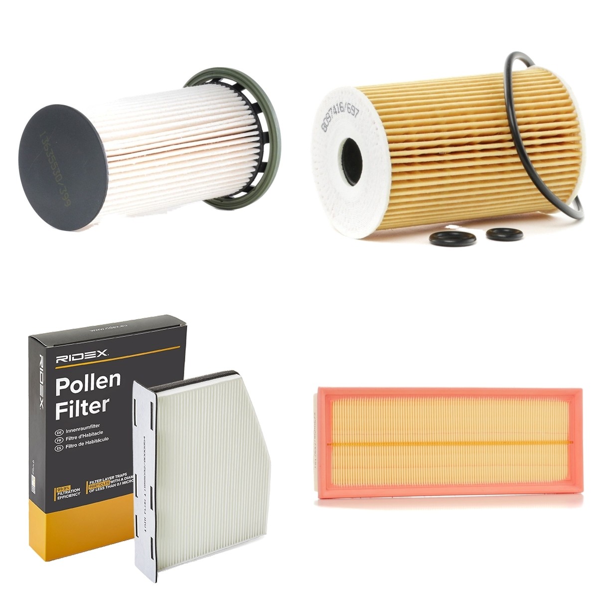 RIDEX 4055F25626: Filterset