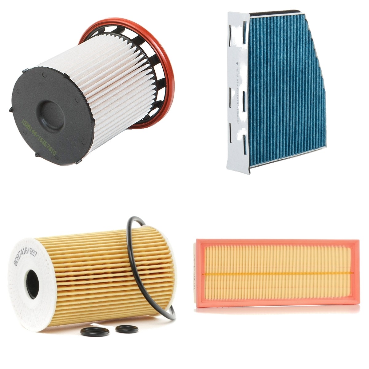 RIDEX 4055F25635: Kit de filtres