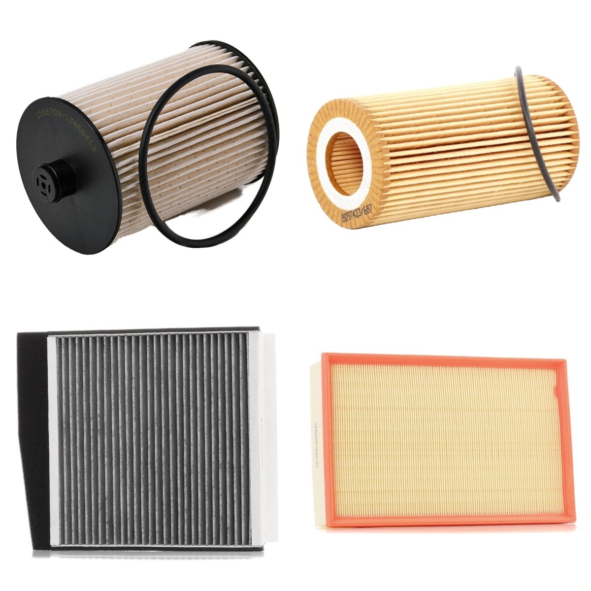 RIDEX 4055F25697: Kit de filtros