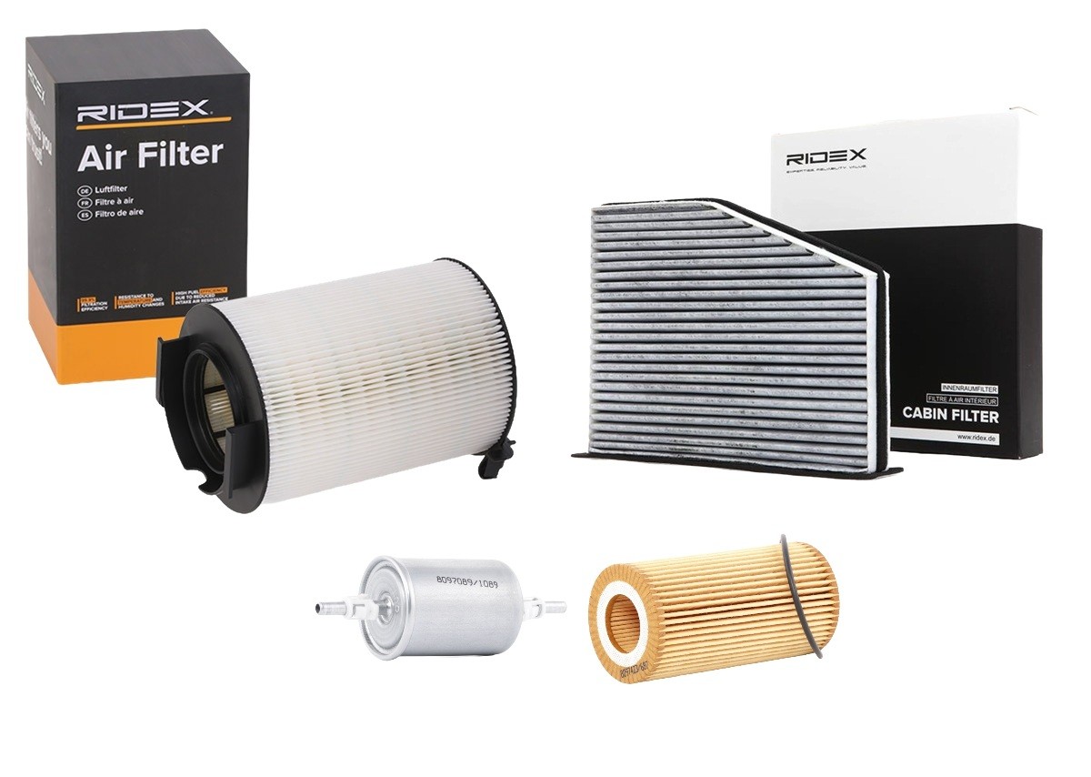 RIDEX 4055F25718: Комплект филтри