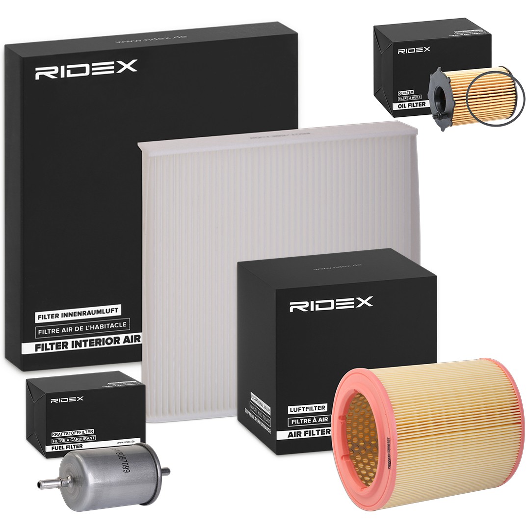 RIDEX 4055F26111: Комплект филтри