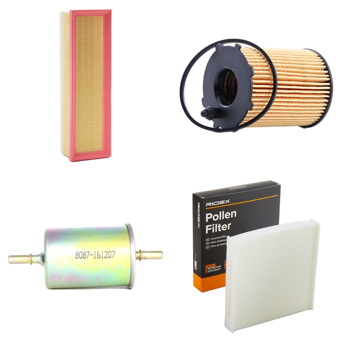 RIDEX 4055F26168: Szűrőkészlet