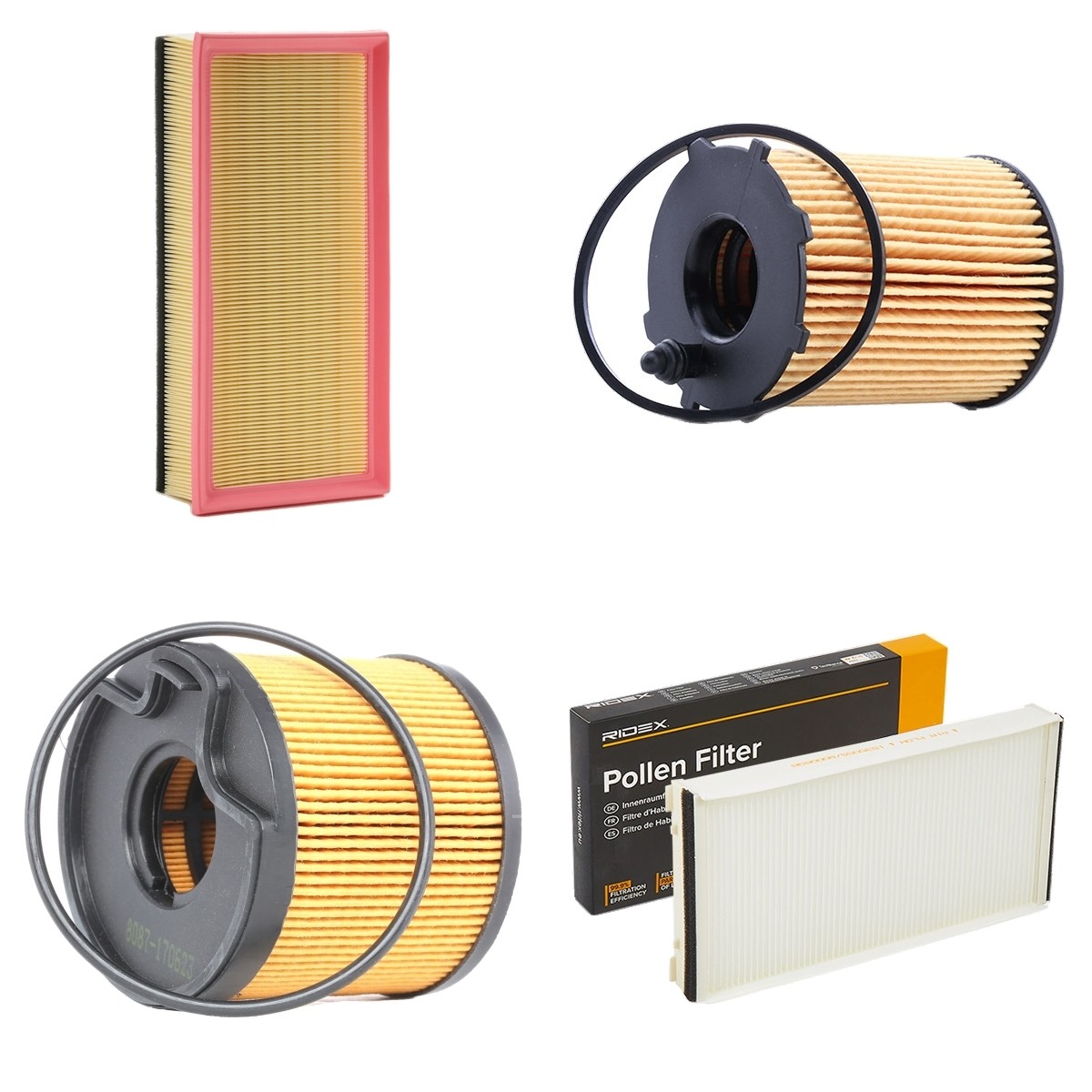 RIDEX 4055F26176: Szűrőkészlet