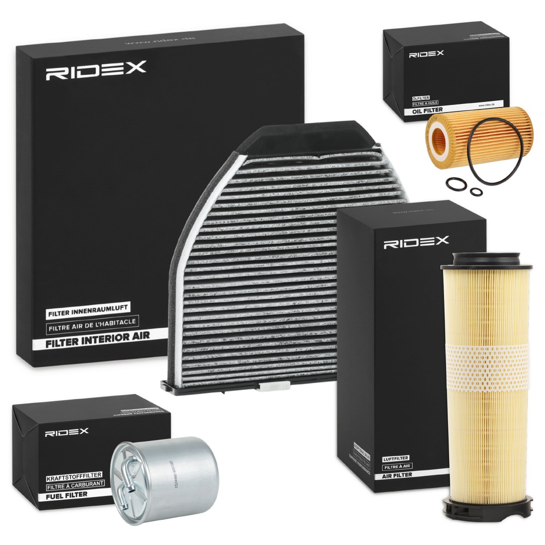 RIDEX 4055F26250: Filtr-sada