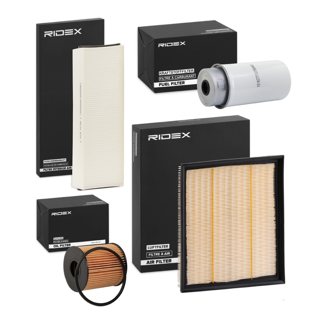 RIDEX 4055F26476: Filtr-sada