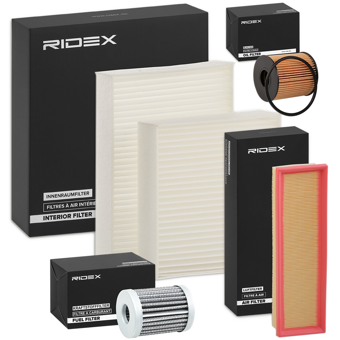 RIDEX 4055F26513: Комплект филтри