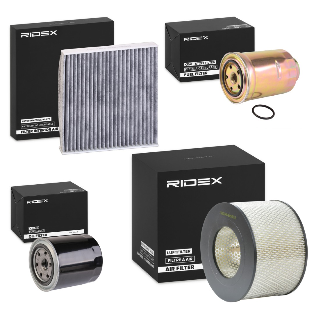 RIDEX 4055F26633: Комплект филтри