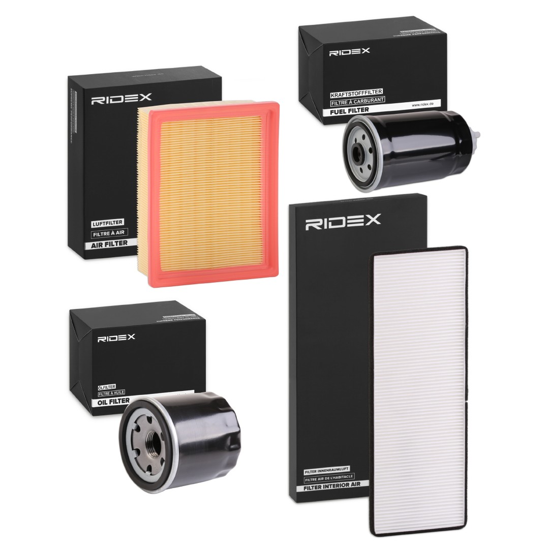 RIDEX 4055F26777: Комплект филтри