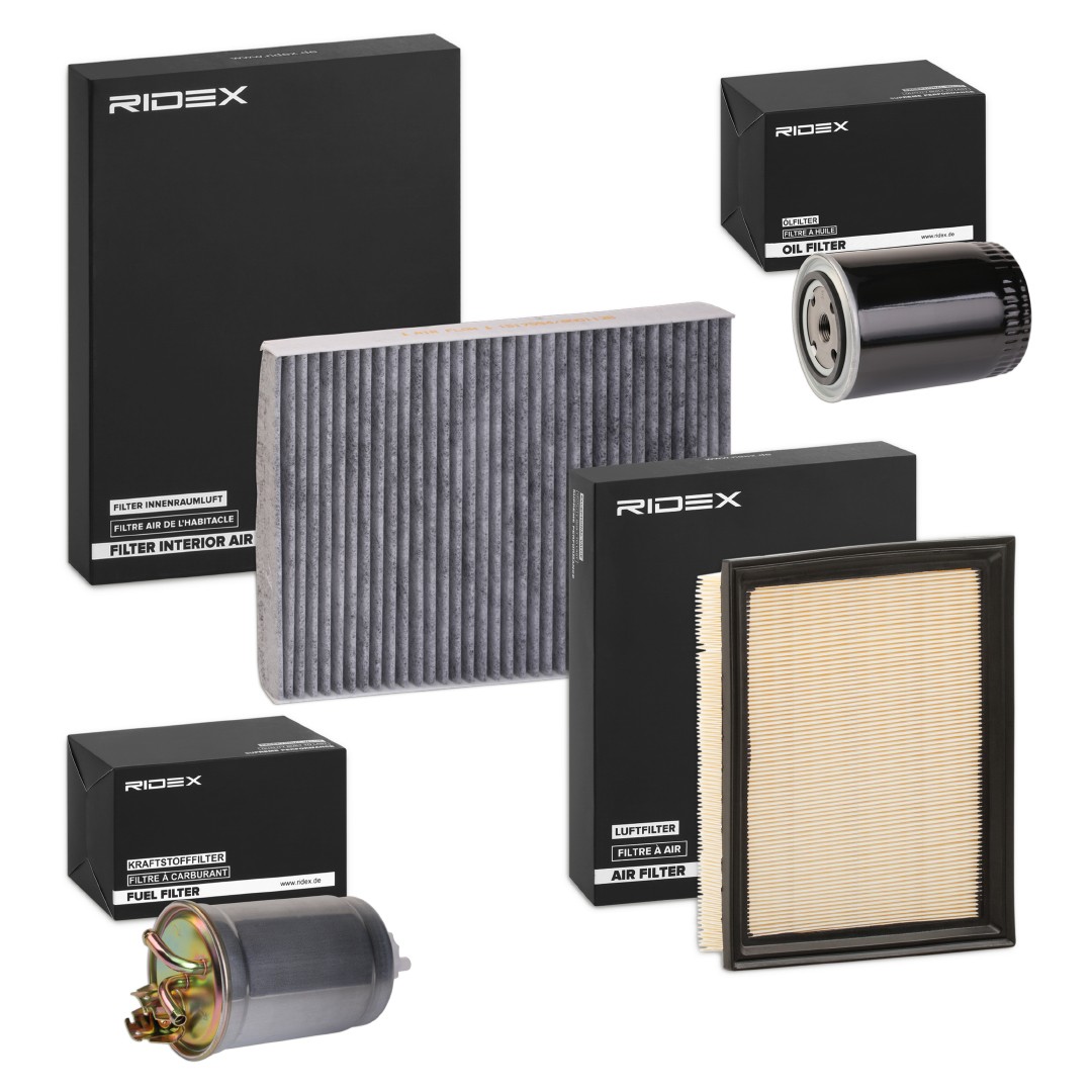 RIDEX 4055F26878: Filtersett