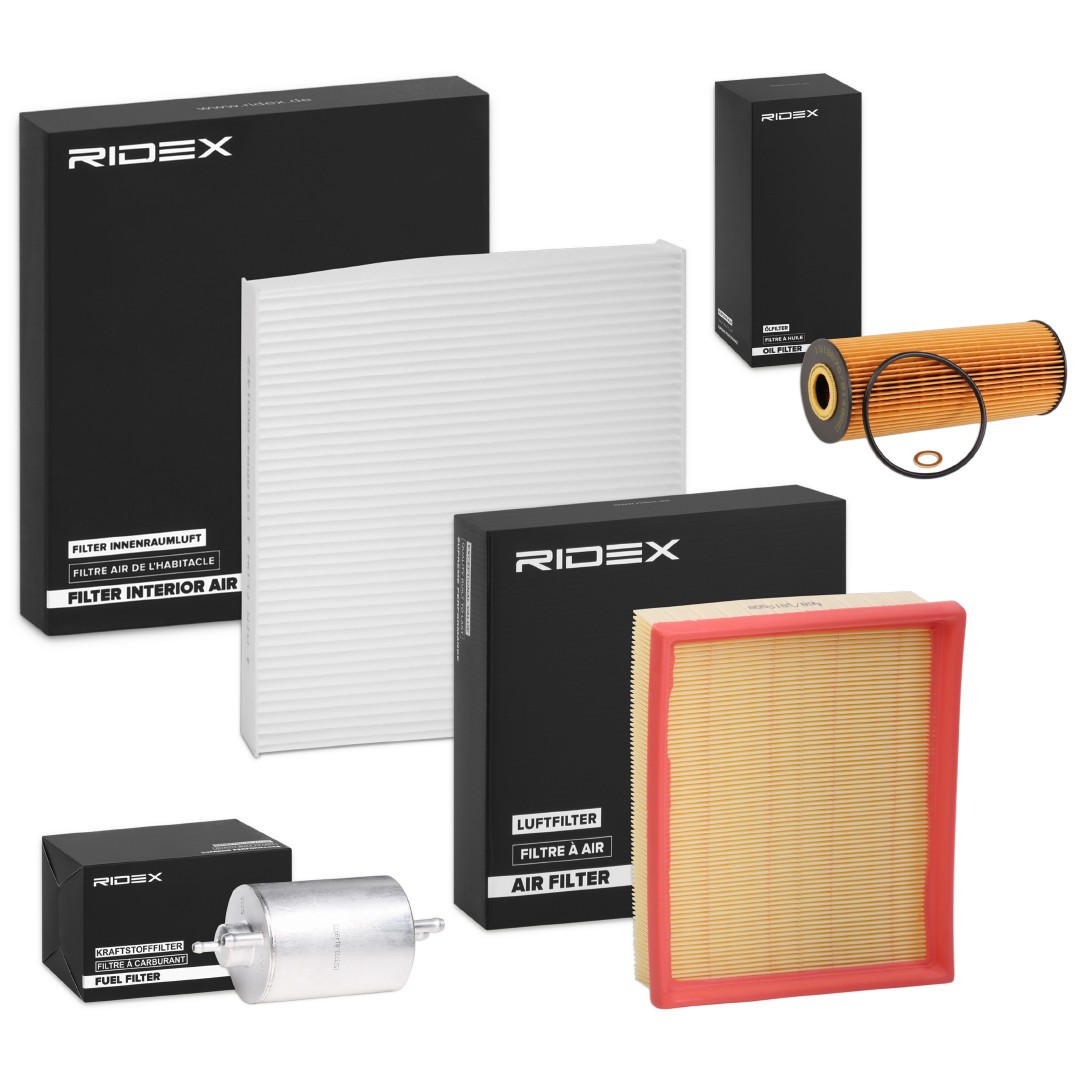 RIDEX 4055F27017: Комплект филтри
