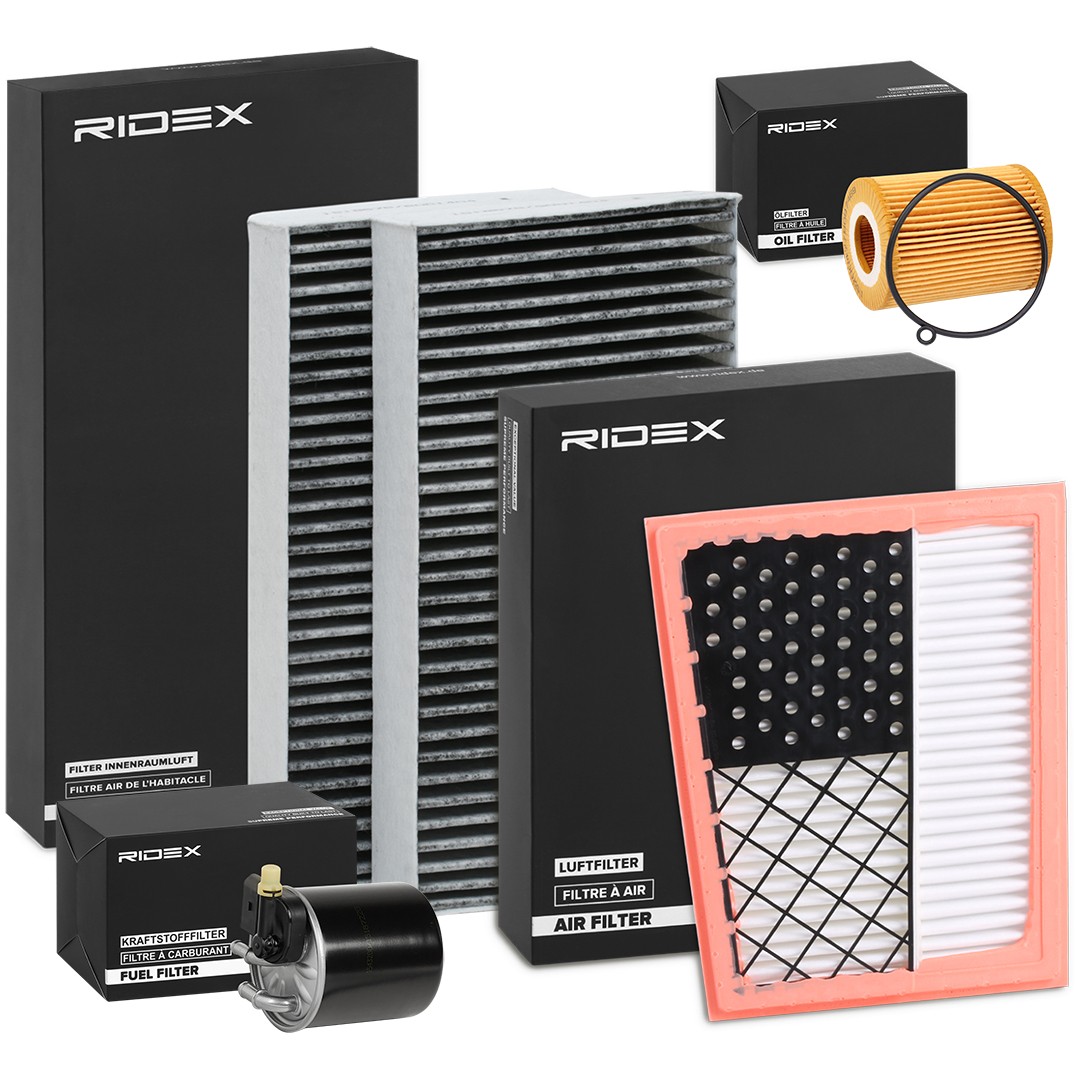 RIDEX 4055F27091: Filter - Sada