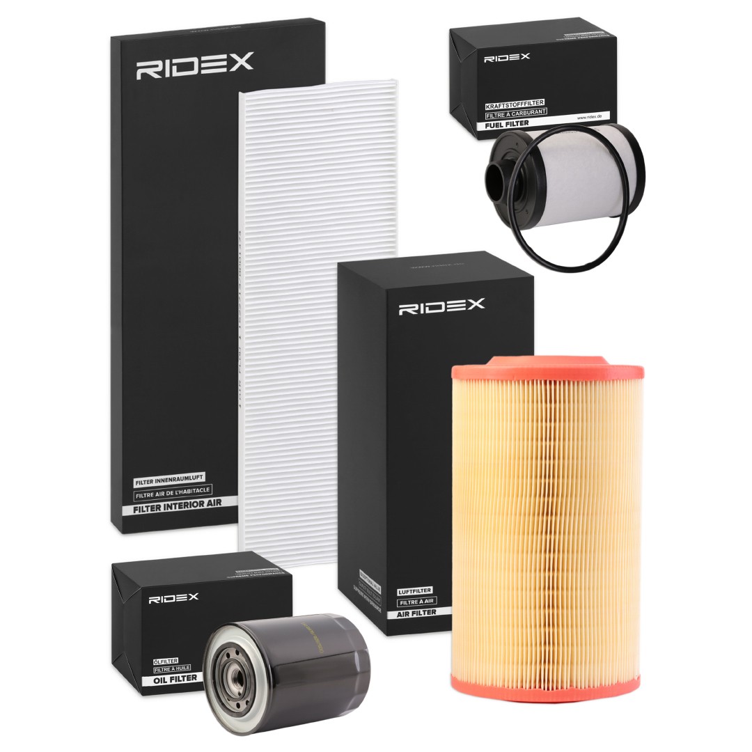 RIDEX 4055F27129: Комплект филтри