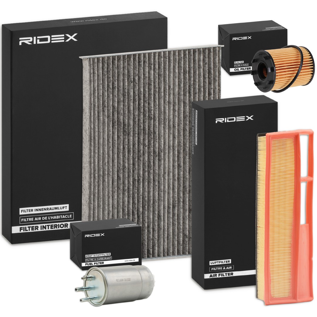 RIDEX 4055F27176: Комплект филтри