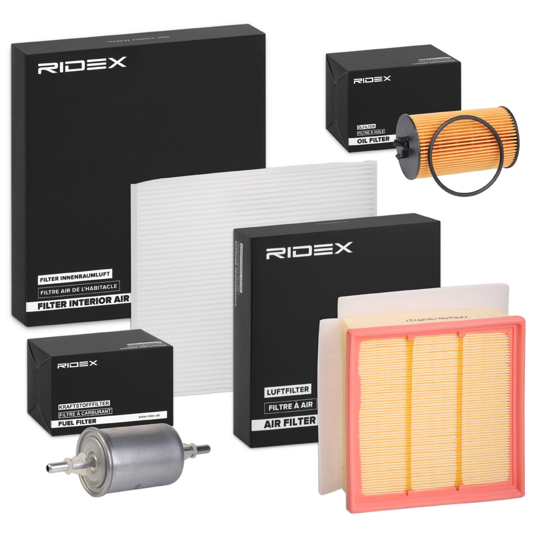 RIDEX 4055F27413: Kit de filtres