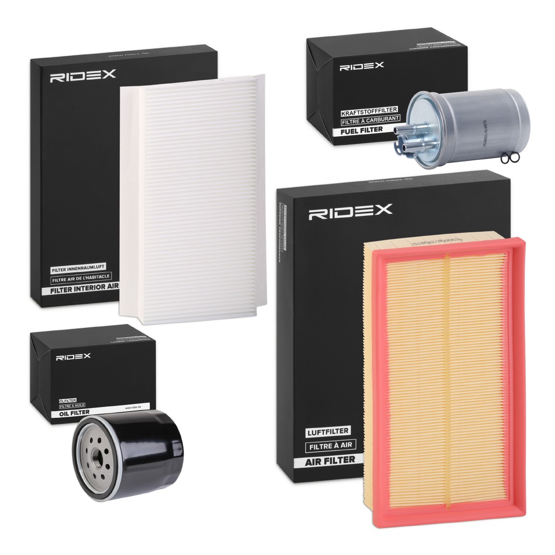 RIDEX 4055F27529: Filter - Sada