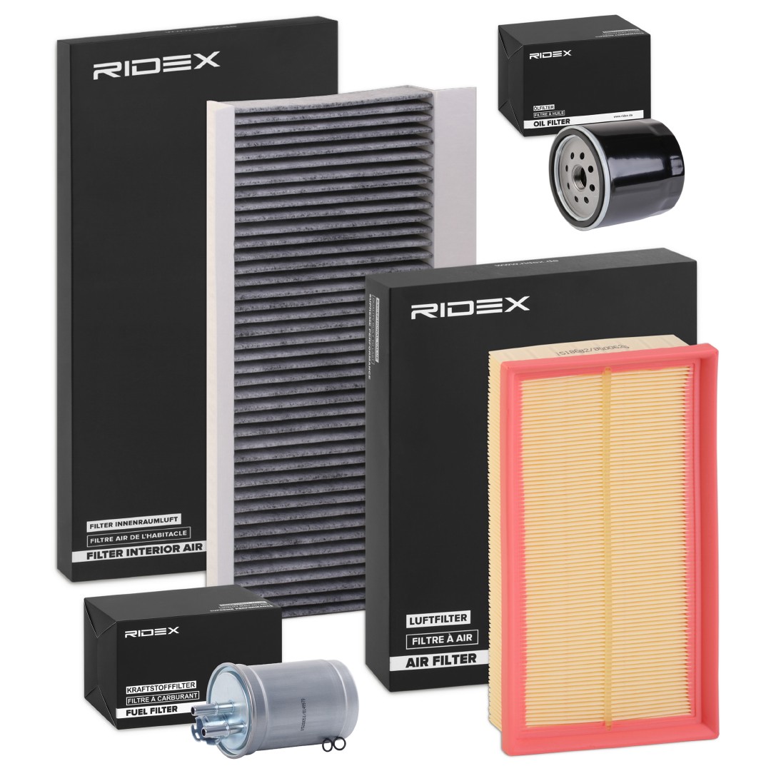 RIDEX 4055F27533: Szűrőkészlet