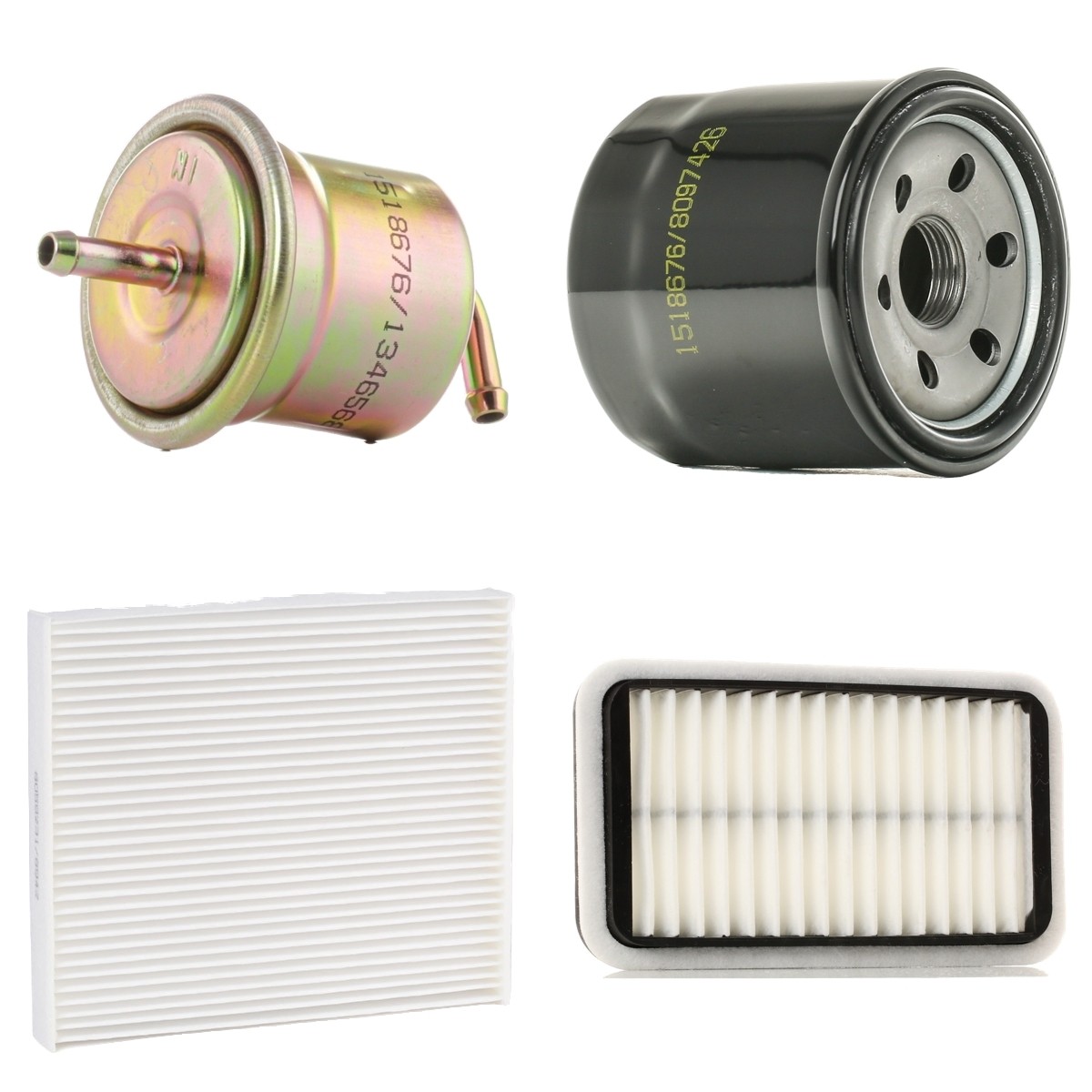 RIDEX 4055F27566: Filtr-sada