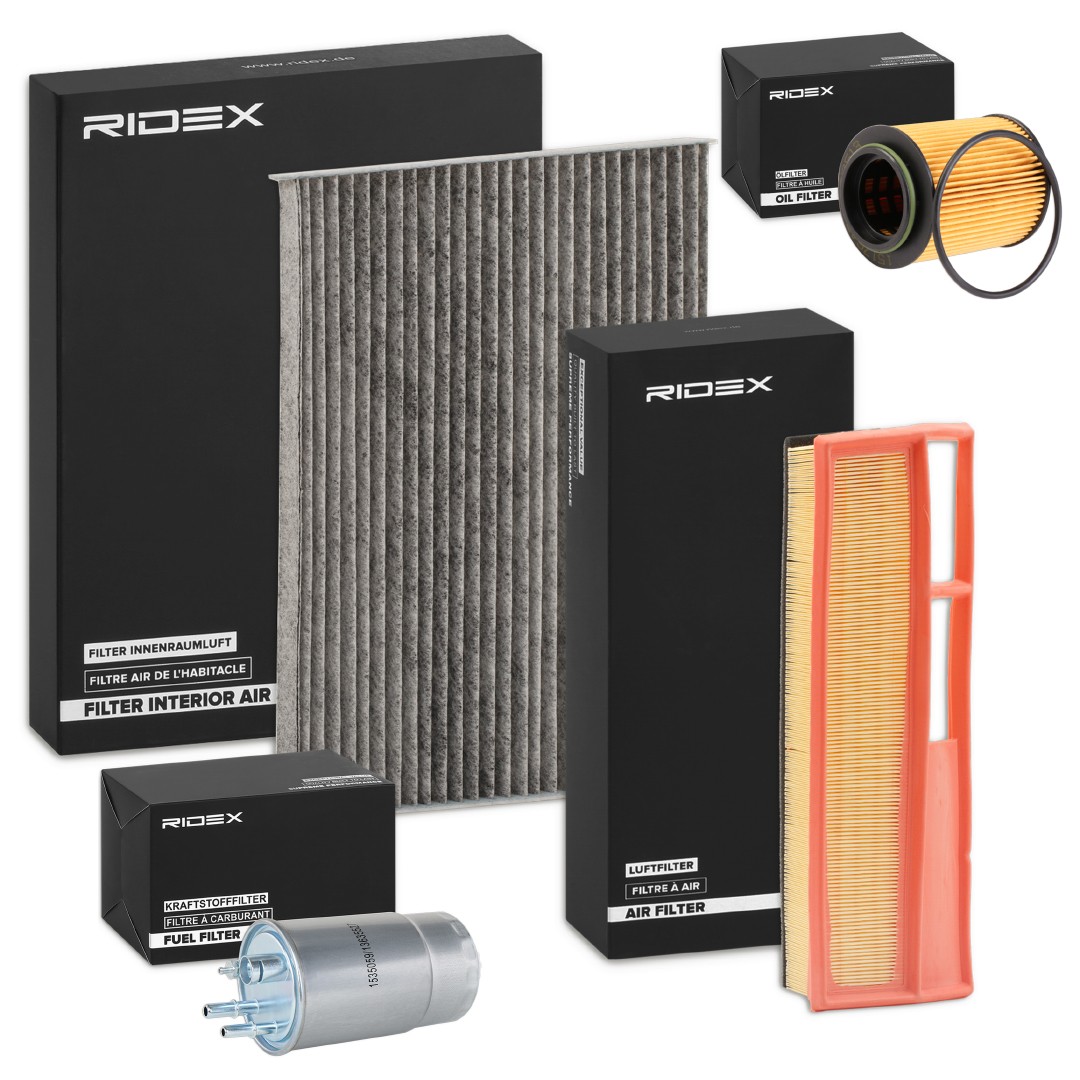 RIDEX 4055F27664: Kit de filtros