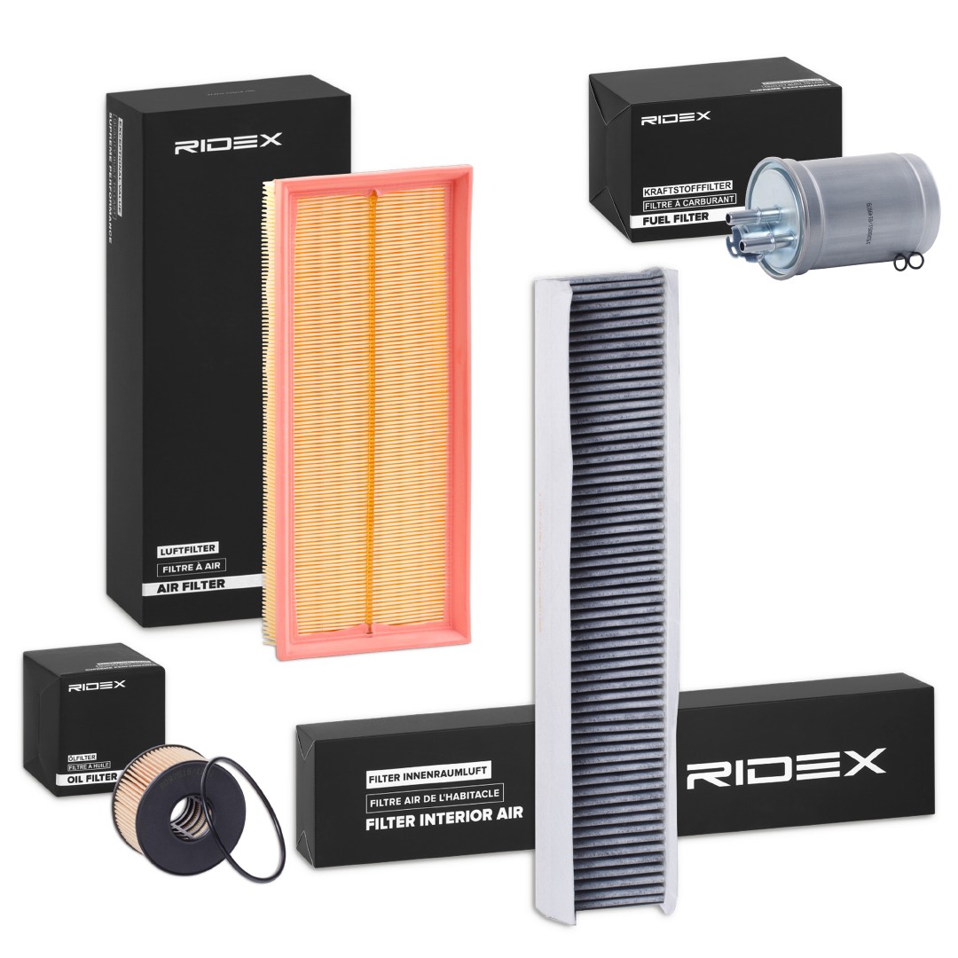 RIDEX 4055F27726: Szűrőkészlet