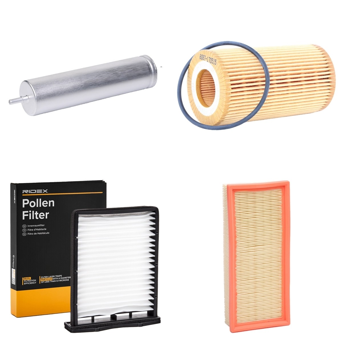 RIDEX 4055F27921: Kit filtri