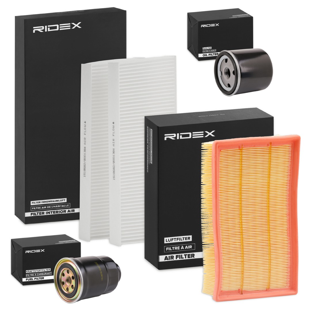 RIDEX 4055F28001: Filter - Sada