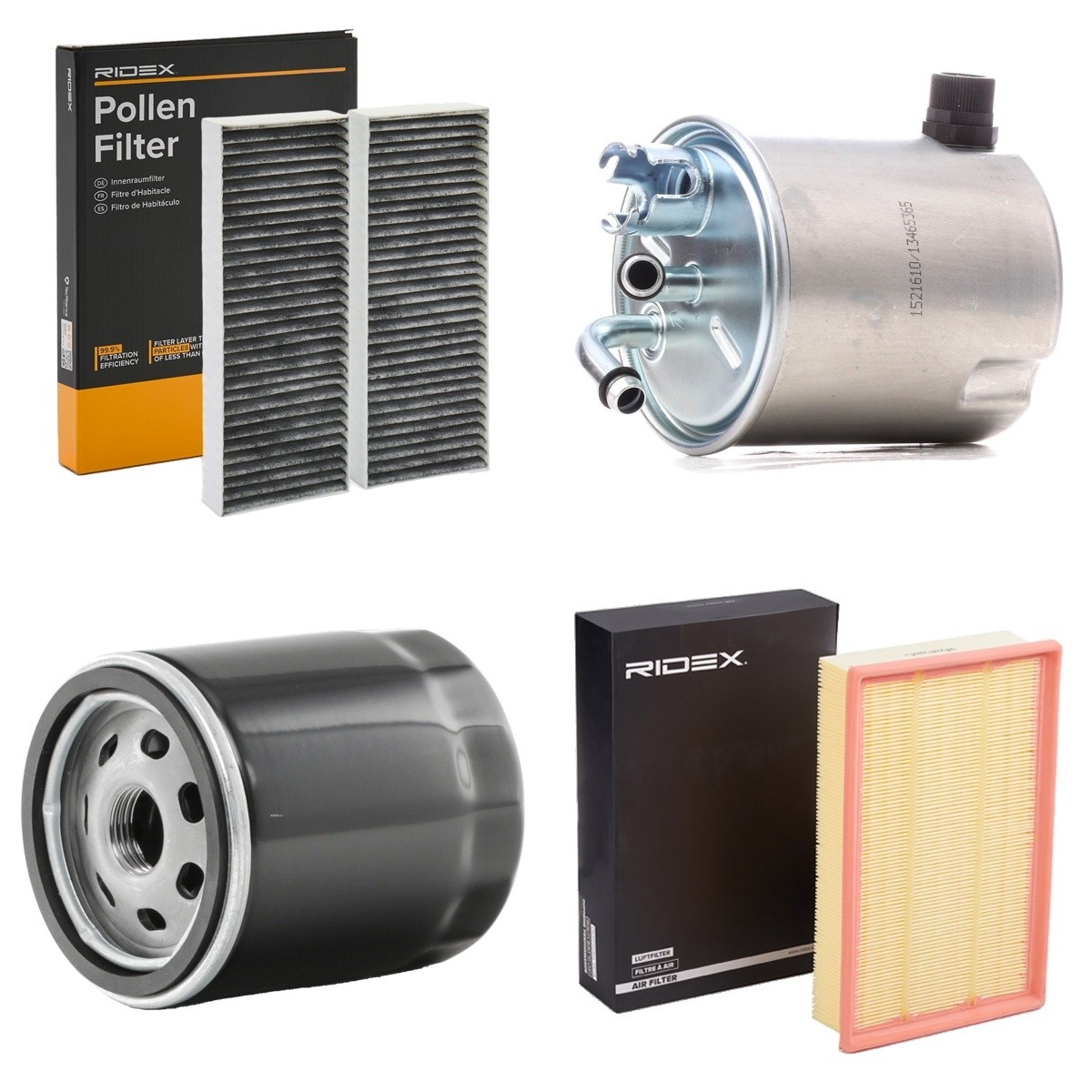 RIDEX 4055F28011: Filterset