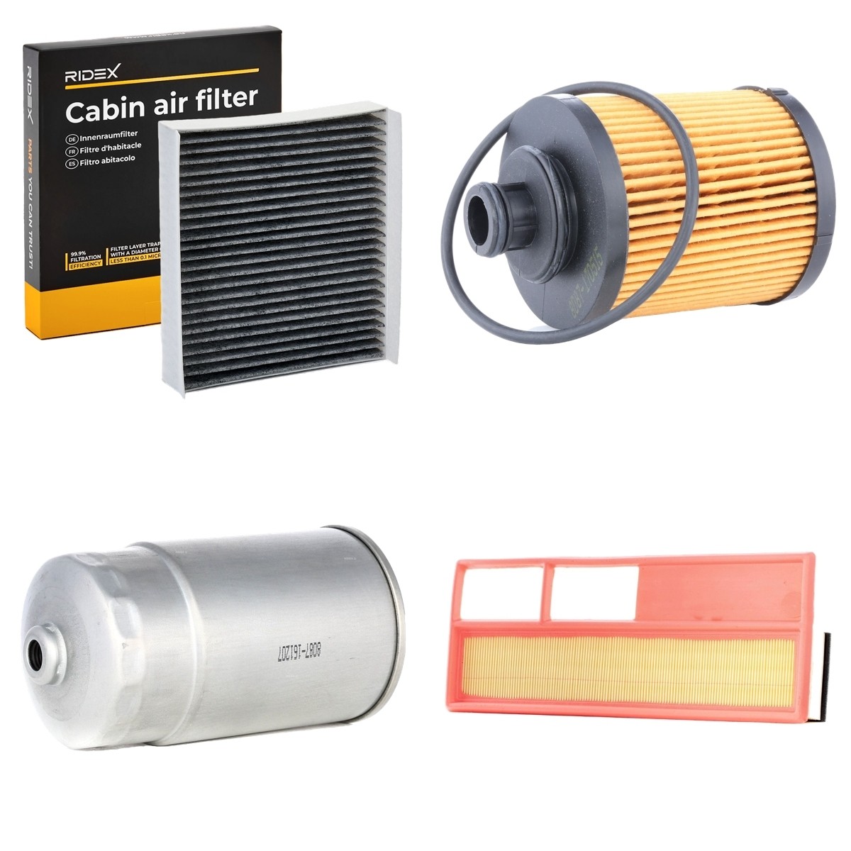 RIDEX 4055F28101 Filterset