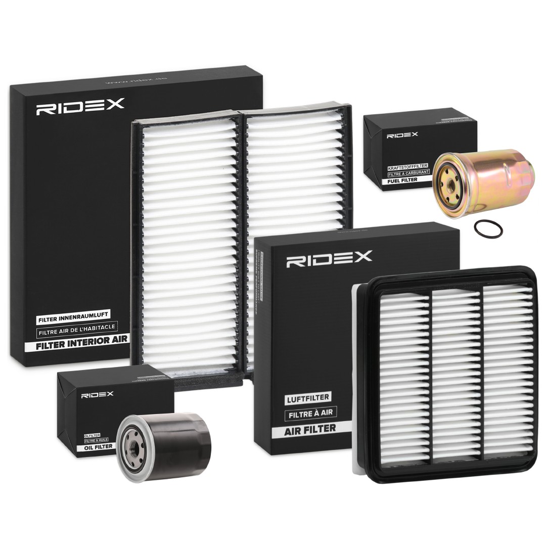 RIDEX 4055F28199: Filtersats