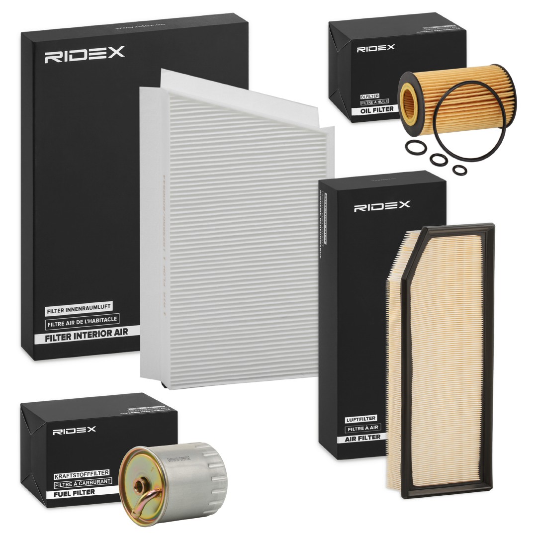 RIDEX 4055F28494: Комплект филтри