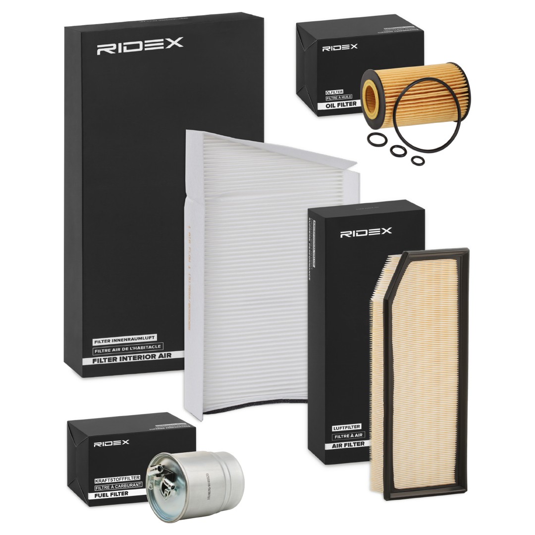RIDEX 4055F28496: Kit de filtres