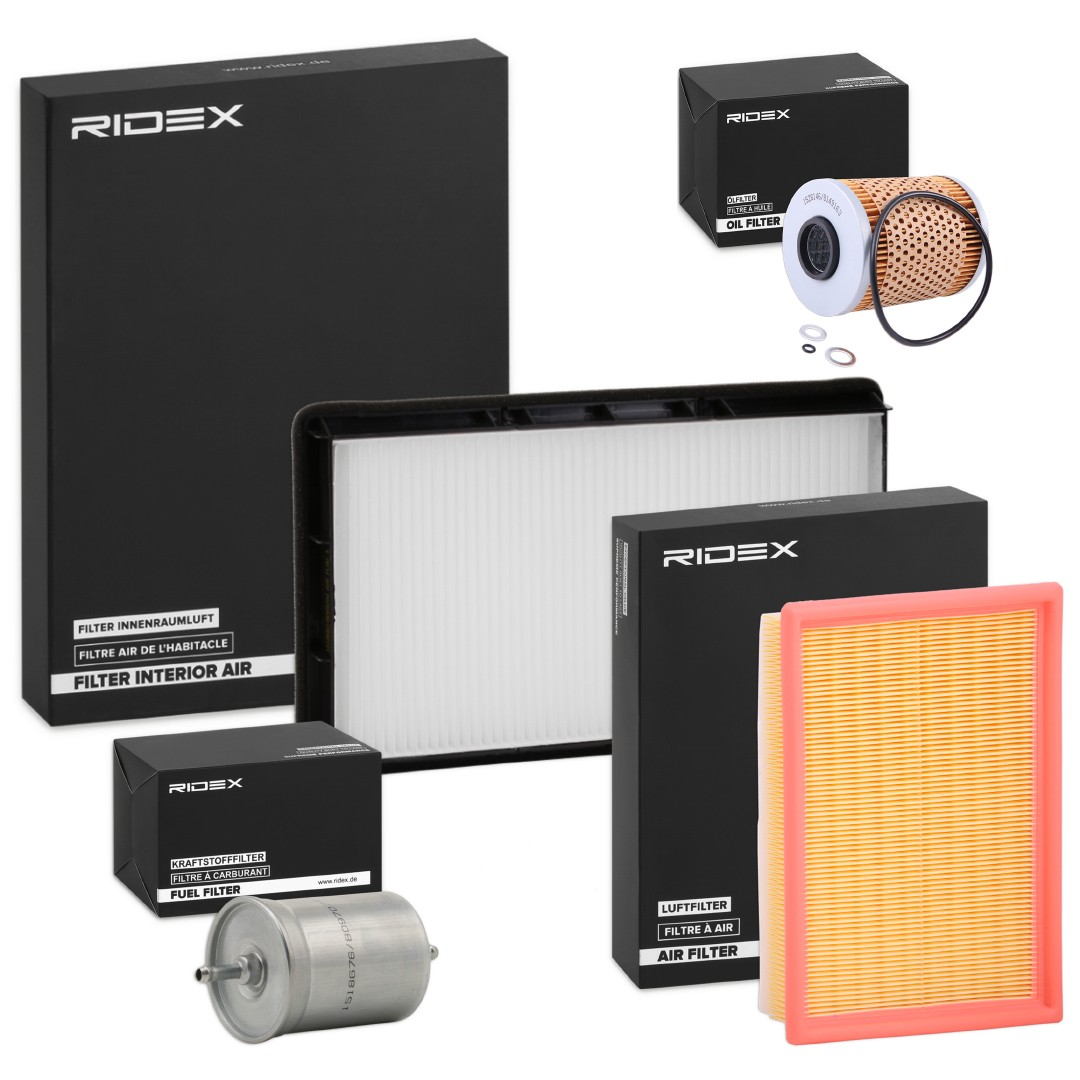 RIDEX 4055F28829: Комплект филтри
