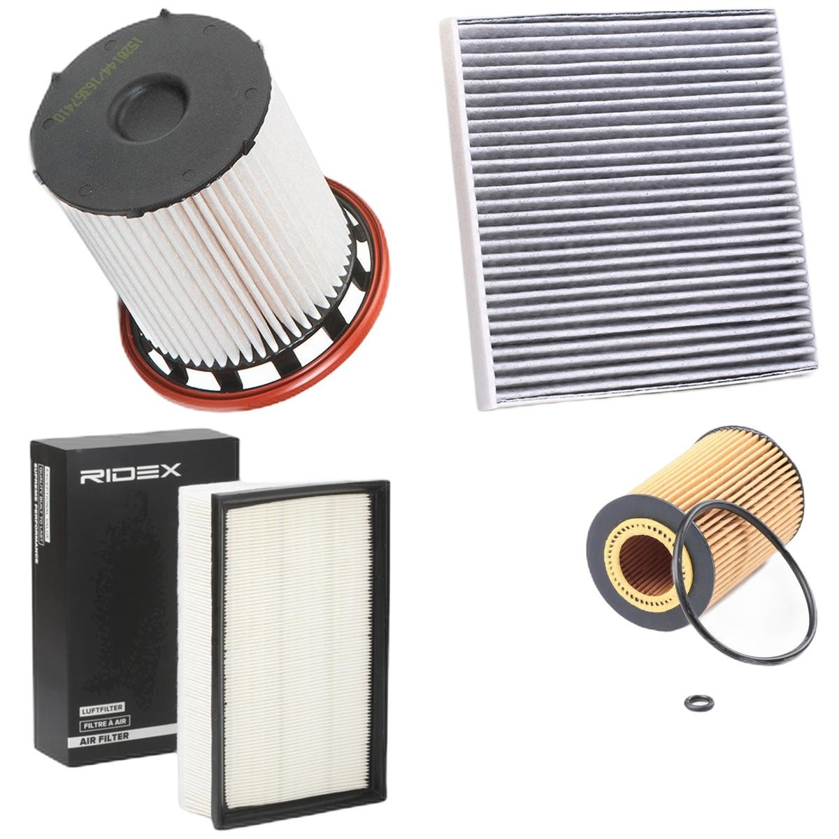 RIDEX 4055F28843: Kit de filtres