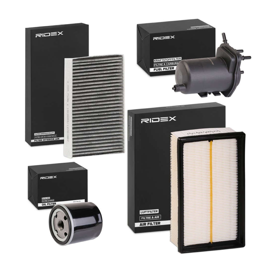 RIDEX 4055F29041 Filterset