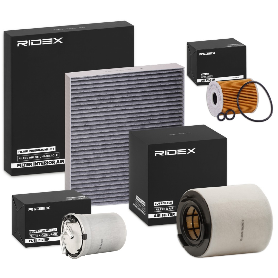 RIDEX 4055F29145: Kit de filtros