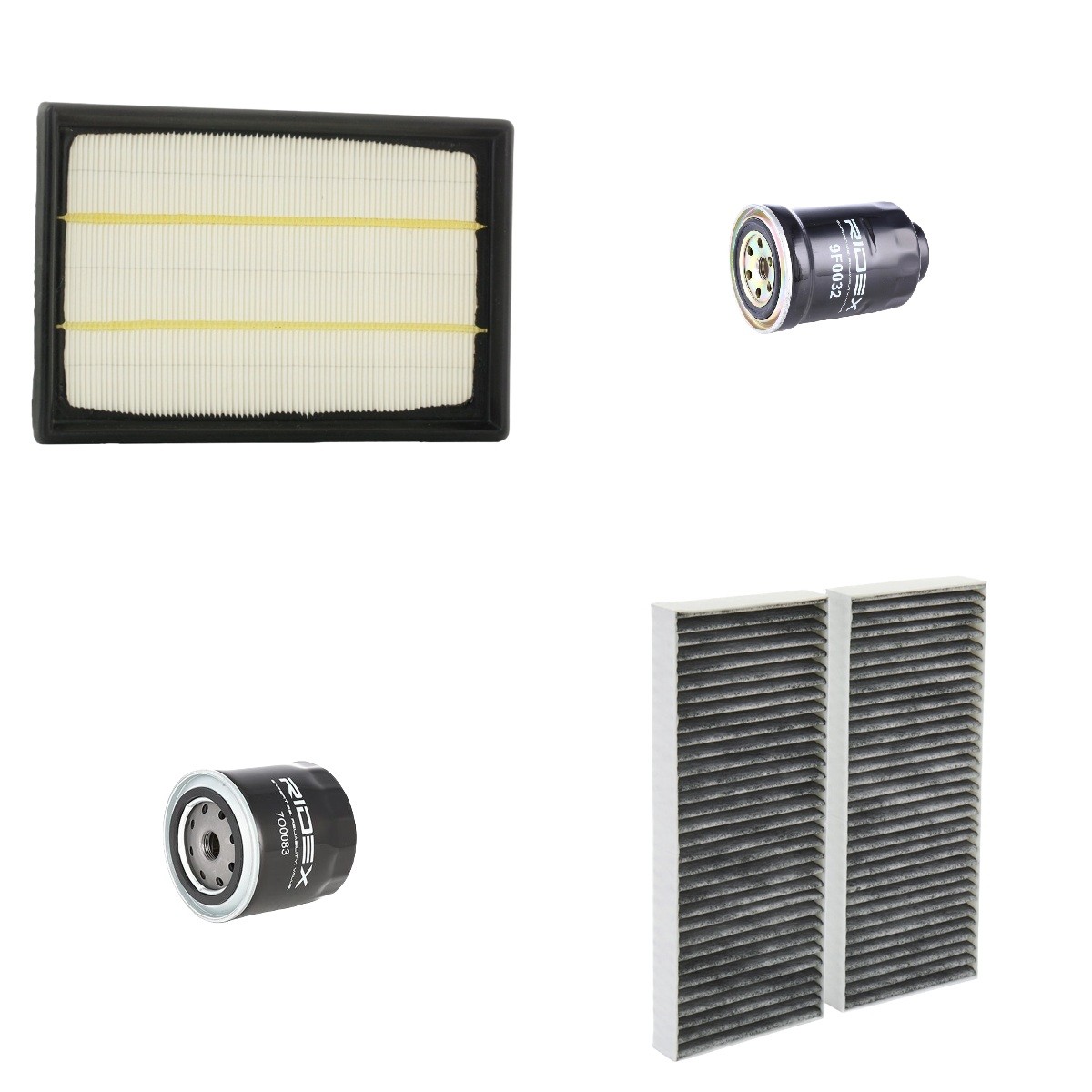 RIDEX 4055F29187: Filterset