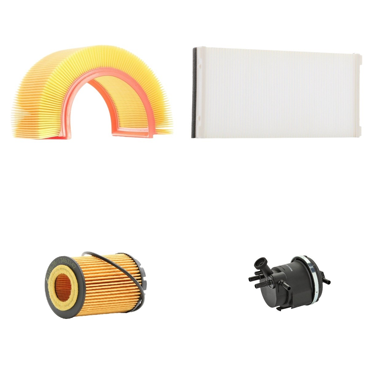 RIDEX 4055F29210: Szűrőkészlet